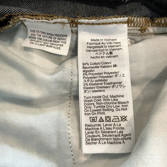 J.Crew Bootcut Jean 2003 Super Stretch Denim Vacation Date Trip CC506 Resin 29 - Picture 14 of 14